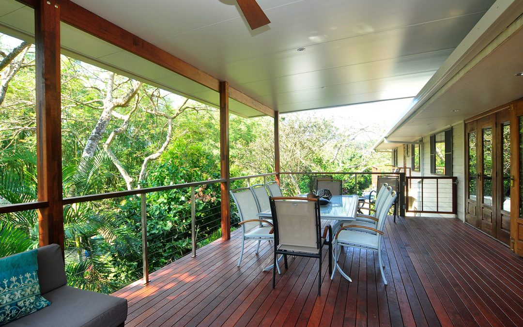 Case Study: Flyover Awning on Existing Deck at Tintenbar