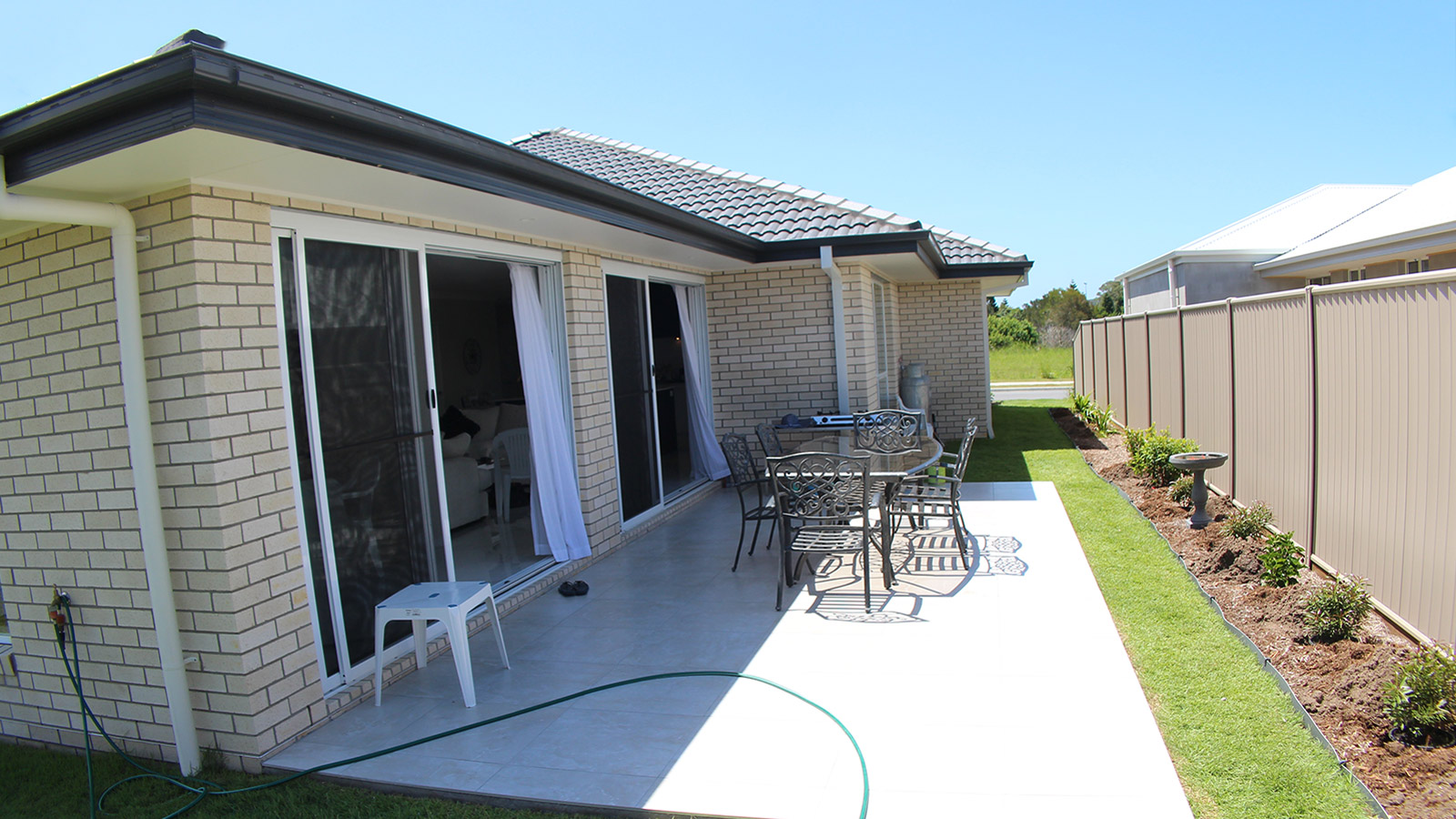 Exposed Tiled Deck