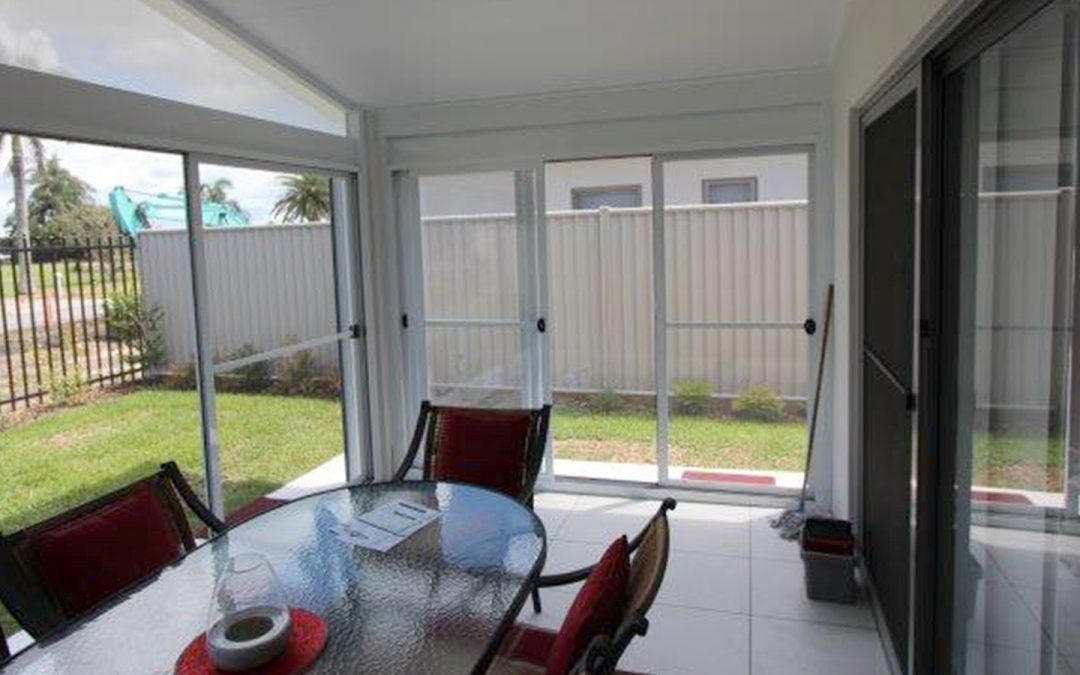Enclosing an Alfresco area in Ballina