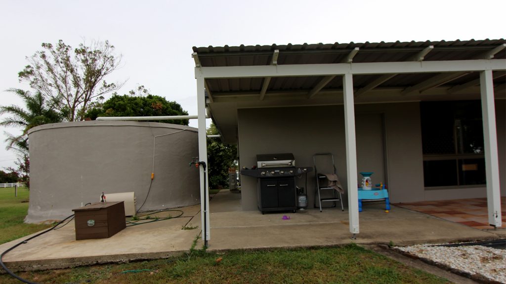 An open Casino Verandah without screens