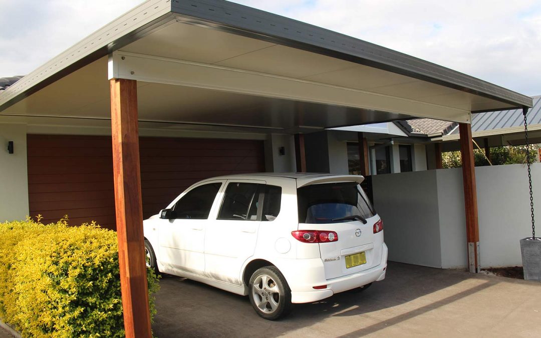 New Carport to finish off a Ballina Renovation