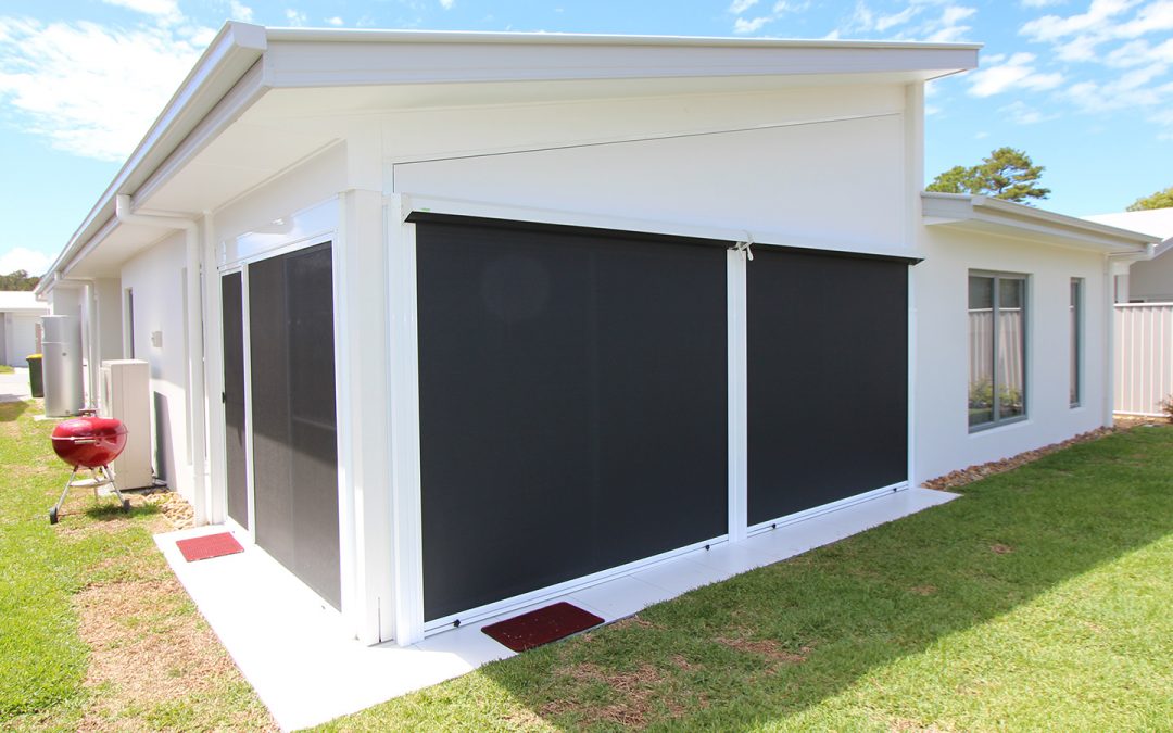 Enclosed Room for Alfresco Area on those cold winter days and nights in Ballina