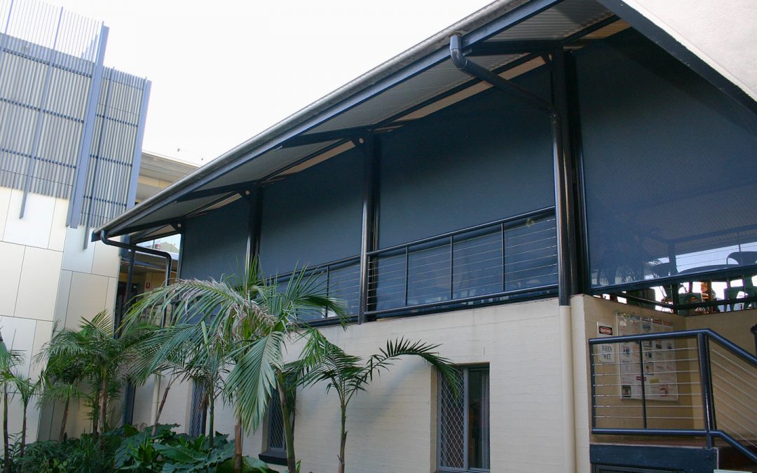 Increasing Guest Comfort at Youth Hostel in Byron Bay with X Channel Awnings