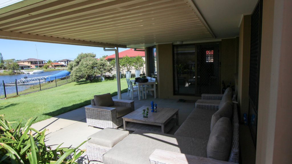 West Ballina Patio Cover before the rennovation