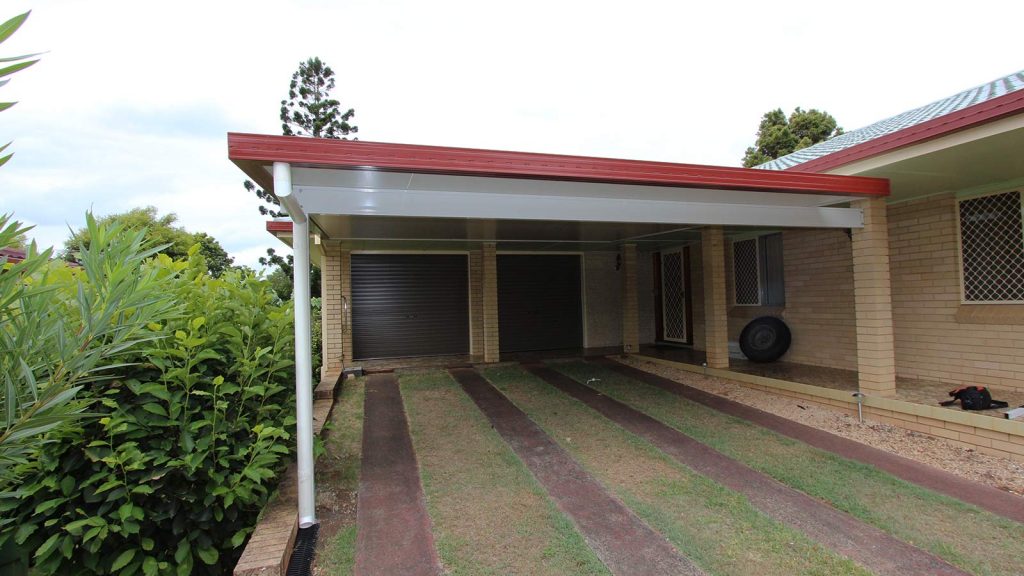 Finished Goonellabah Carport