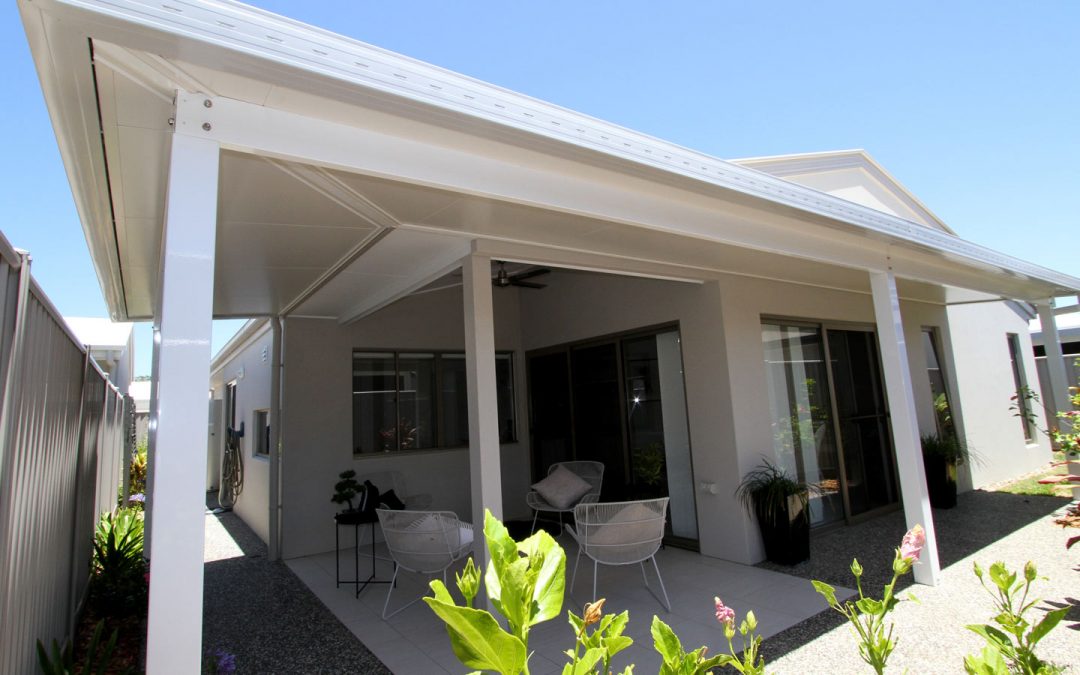 Increasing shade and living space in a small backyard